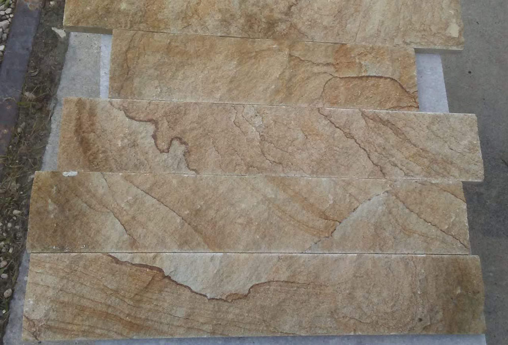 Pietra Dorato Sandstein Verblender.
