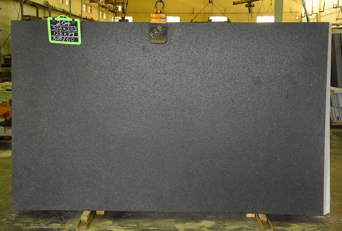 Midnight Black Granit Rohtafeln antique 3