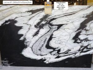 Bargunda White Marmor Rohtafeln