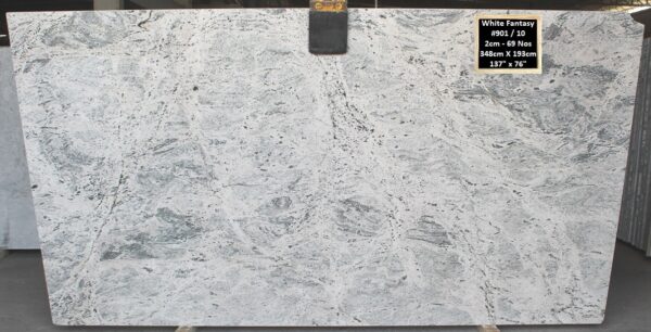 White Fantasy Granit Rohtafeln