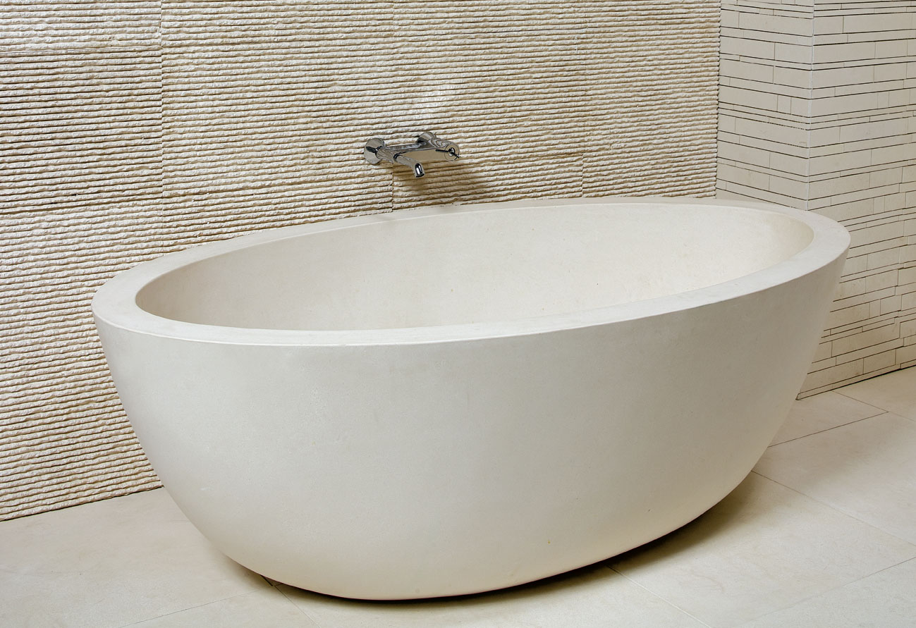 Limestone Badewanne massiv BTOS