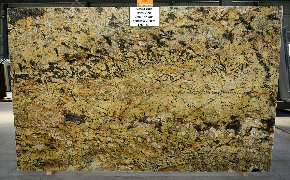 Alaska Gold Granit Rohtafeln1
