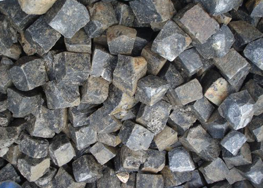 Basalt blau Pflastersteine