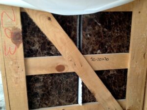 Emperador Marmor Boden 30x30x2cm