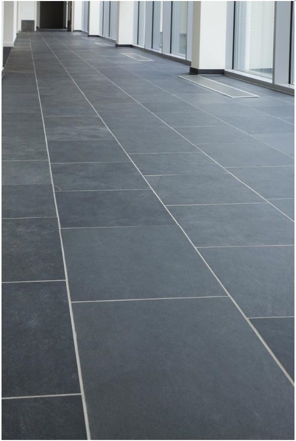 Absoluto Black Anthrazit Schiefer Bodenplatten