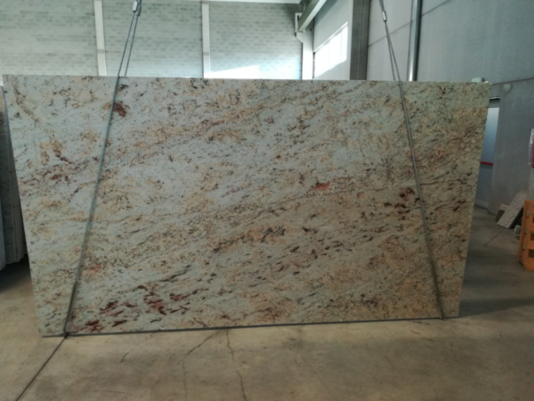 Ivory Brown Granit Rohtafeln