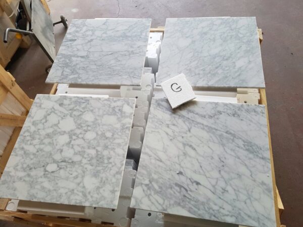 Bianco Carrara Marmor Fliesen