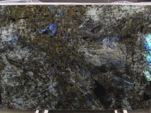 Labradorite Lemourian Blue Granit Rohtafeln.