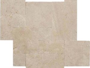 Travertin Classic litgh Boden röischer Verband getrommelt