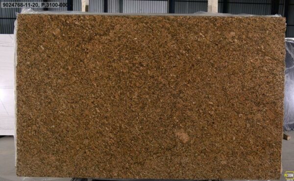 Santa Cecilia Gold Granit Rohtafeln