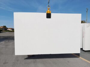 Bianco Assoluto ZG Marmor Rohtafel