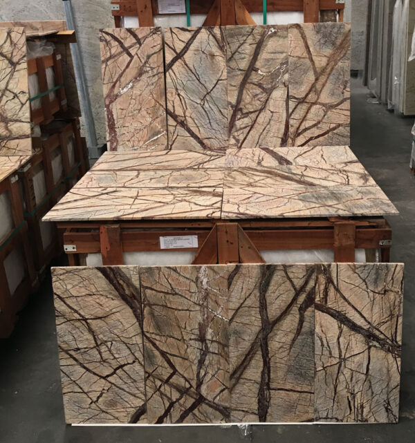 Rainforest Brown Marmor Fliesen