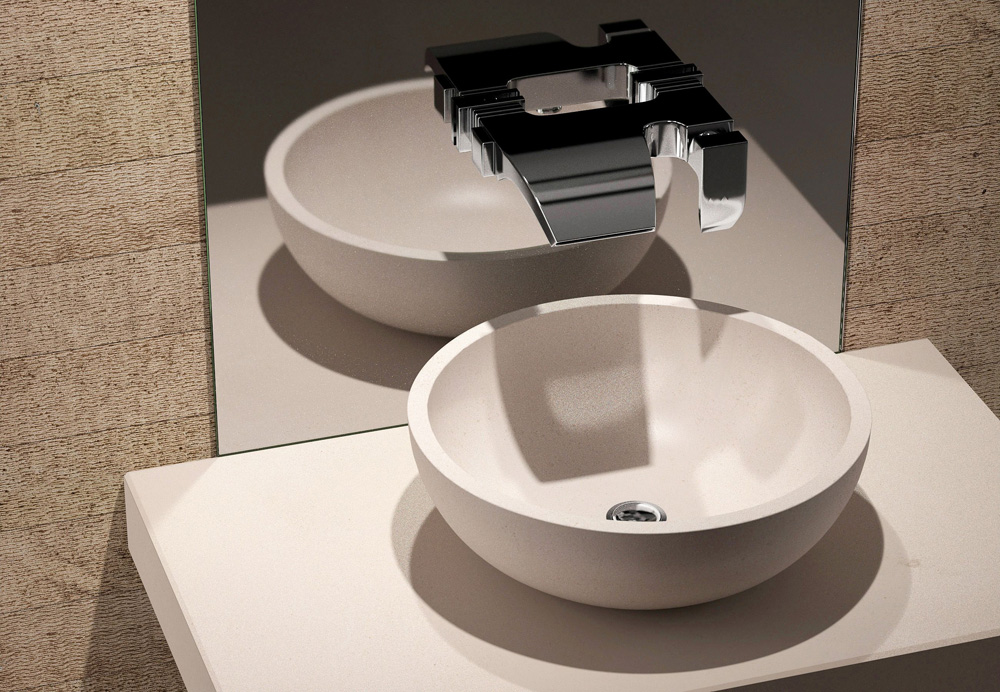 Waschbecken New Marfil Catania cm 45x45x15