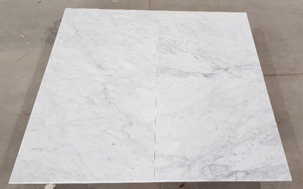 Bianco Carrara Gioia Marmor Fliesen 60X60X1