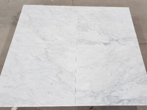 Bianco Carrara Gioia Marmor Fliesen 60X60X1