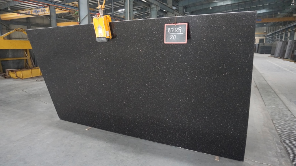Black Galaxy Granit Rohtafeln