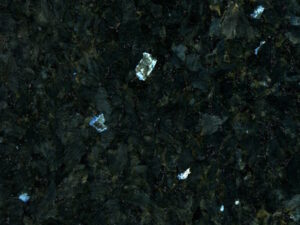 Labrador Emerald Pearl Granit Materialfoto