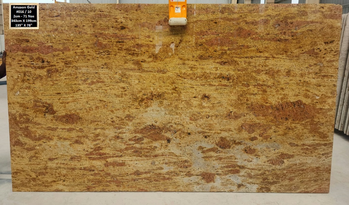 Amazon Gold Granit Rohtafeln1