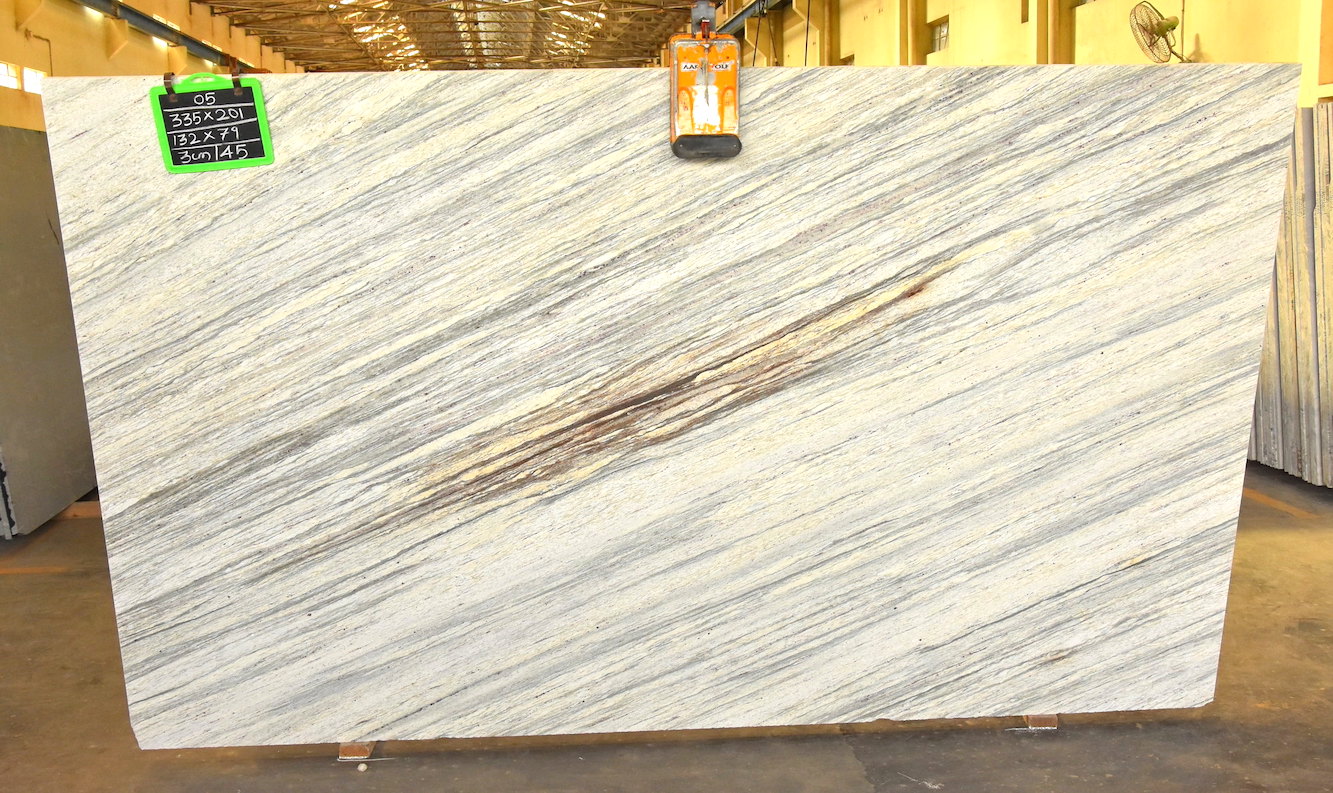 Aspen White Granite Rohtafeln 1