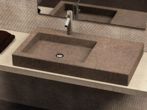 Waschtischbecken Kaeser Brown Verona cm 90x50x10