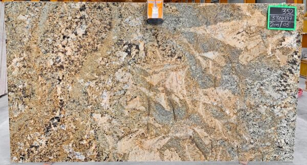 Champagne Gold Granit Rohtafeln