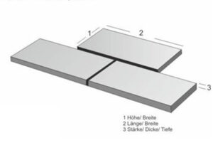 Terrassenplatten rechteckig Produkt