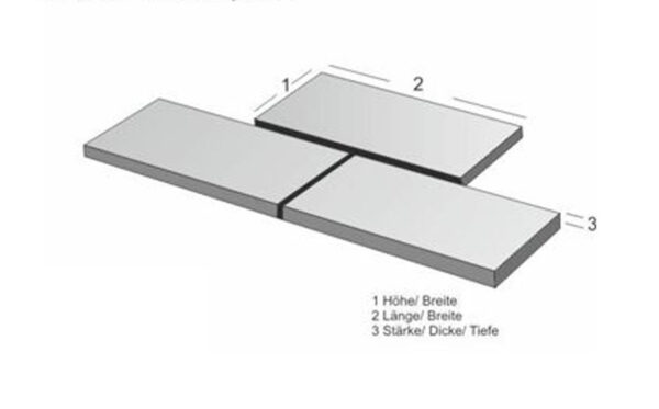 Terrassenplatten rechteckig Produkt