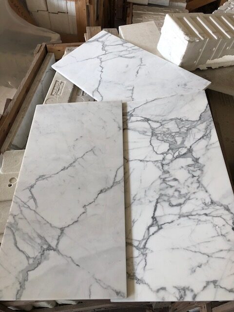 Statuarietto Marmor Fliesen 61x30,5x1 poliert