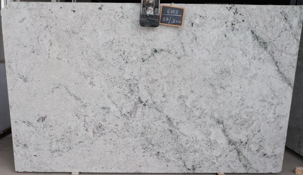 Colonial White Granit Rohtafeln