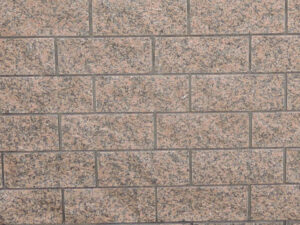 Barlmoral Ross Granit Verblender gespalten 10 cm hoch.