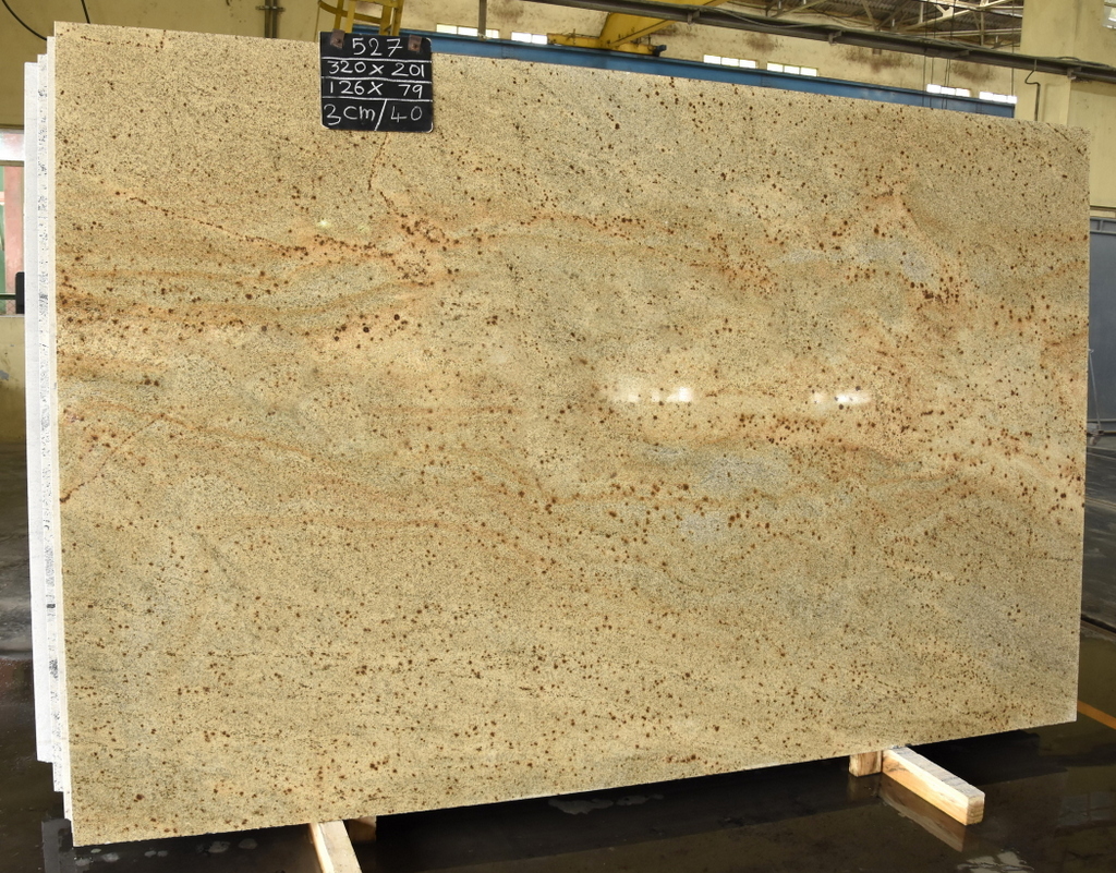 Kashmir Gold Granit Rohtafeln