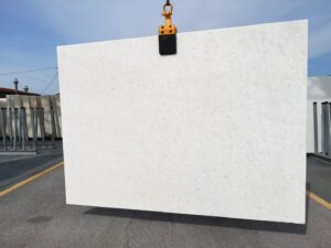 Bianco Assoluto ZG Marmor Rohtafel